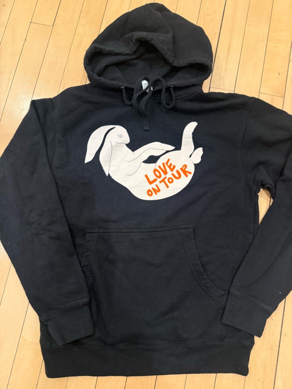 HARRY STYLES LOVE ON TOUR Women’s Sweatshirt Black Size Small EUC